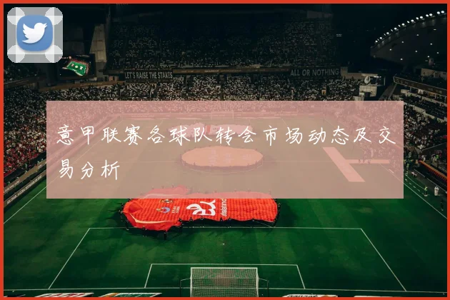 意甲联赛各球队转会市场动态及交易分析